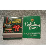 Motel Match Books Holiday Inn &amp; Holiday Inn Christmas - $9.99