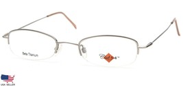 New Lido West Hip Hop Gun Gunmetal Eyeglasses Glasses Metal Frame 48-21-140mm - £25.77 GBP