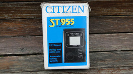 Vintage Citizen Compact Portable Pocket Color LCD TV VHF UHF Original Bo... - £50.14 GBP