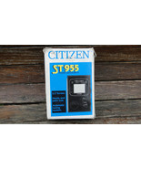 Vintage Citizen Compact Portable Pocket Color LCD TV VHF UHF Original Bo... - $85.42 CAD