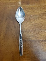 Oneida S.S.S. OUR ROSE Stainless Teaspoon 6&quot; Flatware - $6.76