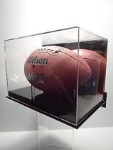 New England Patriot football wall mount mirror display case 85% UV acryl... - $49.80