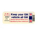 1981 Corvette Decal Keep Your Car All GM - £11.65 GBP