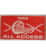 CHICAGO (TRANSIT AUTHORITY) - VINTAGE ORIGINAL CLOTH TOUR BACKSTAGE PASS... - $10.00