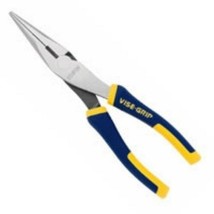 NEW IRWIN INDUSTRIAL 2078218 8&quot; LONG NEEDLE NOSE CUTTER PLIERS CUSHION H... - £20.44 GBP