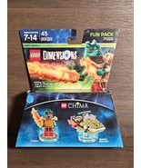New Lego Dimensions Chima Cragger Fun Pack Mini Figure 71223 - $184.01 MXN