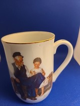 vintage norman rockwell mug; the lighthouse keeper’s daughter 1982 - £7.09 GBP