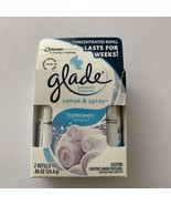 Glade Sense &amp; Spray Automatic Freshener Concentrated Refill - CLEAN LINE... - £39.64 GBP