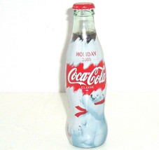 2005 Christmas Polar Bear Coke Coca Cola Bottle Vintage Holiday Collectible - £19.57 GBP