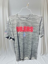 The Nike Tee NFL Football Houston Oilers Gray Short Sleeve Dri-Fit Shirt... - $19.79