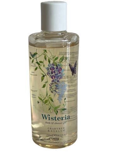Crabtree &amp; Evelyn Wisteria Bath &amp; Shower Gel 8.5 fl oz New - $37.05