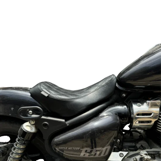 Fit For Royal Enfield Super Meteor 650 Rider Seat-  Riders -Touring Solo... - $174.23