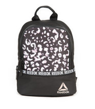 Reebok Black Leopard Mini Backpack New With Tags Purse Bag - £17.52 GBP