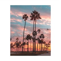 Palm Trees Of Paradise - 8 X 10 - Wall Art Print - Ready To Frame Stunning Beach - $32.35