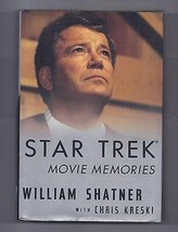 Star Trek Movie Memories by William Shatner book - £7.75 GBP