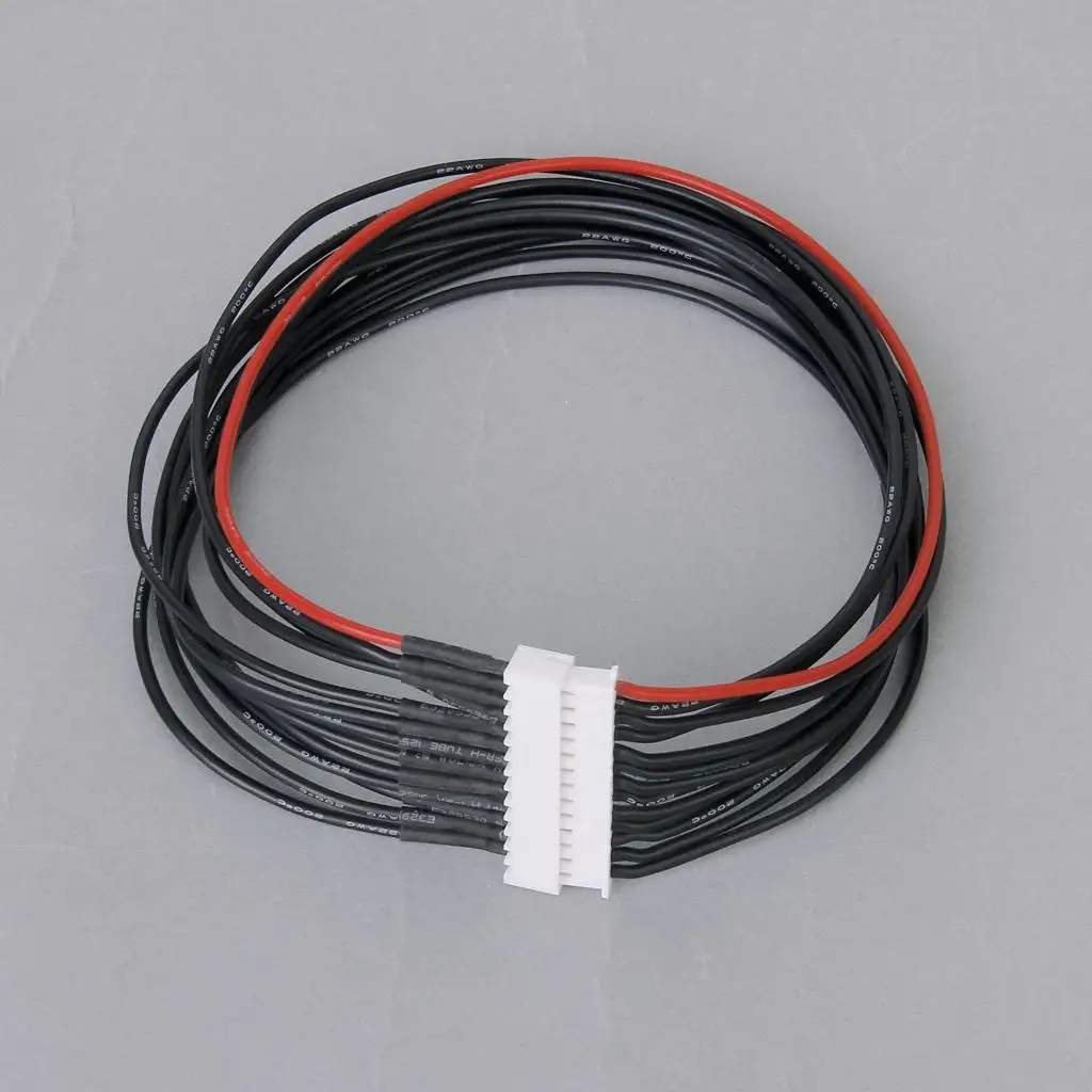 10pcs JST-XH 12S Lipo Balance Extension Cable 30cm for RC Car Helicopter - £22.97 GBP