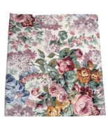 Vintage Ralph Lauren Allison Floral Full Double Flat Sheet 100% Cotton USA - $49.00