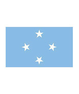 MICRONESIA POLYESTER INTERNATIONAL COUNTRY FLAG 3 X 5 FEET - £6.35 GBP