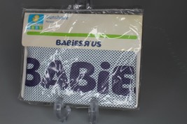 Babies-R-Us Navy Blue &amp; White Car Vehicle Sunshade Baby Toddler Boy Girl Child - £7.76 GBP