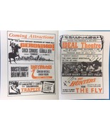 THE FLY BIG RED THE HUNTERS vintage 1958 handout for Ideal Theatre (Hamp... - £8.55 GBP