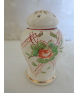 VINTAGE SALT/PEPPER SHAKER With a PINK ROSE (#1109) - €11,22 EUR