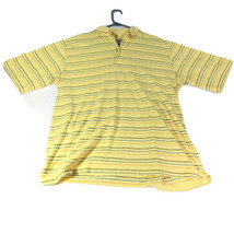 Walter Hagen Mens Golf Shirt Size XL Adult Yellow Button Up Polo Casual ... - £11.64 GBP