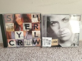 Lot of 2 Sheryl Crow CDs: Tuesday Night Music Club, The Globe Sessions - £6.71 GBP