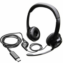Logitech - H390 - USB Headset with Noise Cancelling Microphone - $29.95