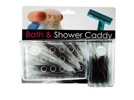 Bath and Shower Caddy with Suction Cups - £2.26 GBP