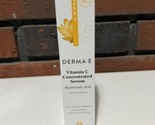 Derma E Vitamin C Concentrated Serum Hyaluronic Acid 2 oz Exp 04/2024 - $7.92