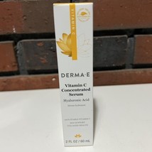 Derma E Vitamin C Concentrated Serum Hyaluronic Acid 2 oz Exp 04/2024 - £6.34 GBP