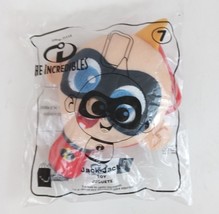 New 2020 Disney/Pixar The Incredibles #7 Jack-Jack Plush Clip McDonald&#39;s Toy - $4.83