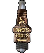 Dads Tools Novelty Metal Spark Plug Sign J-063 - $37.96 CAD