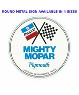 Mighty Mopar Steel SIGN Performance Classic Vintage NHRA RatRod Street Rod - £62.01 GBP+