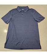 32 Degrees Cool Polo Shirt Men&#39;s Medium Short Sleeve Blue - $18.37