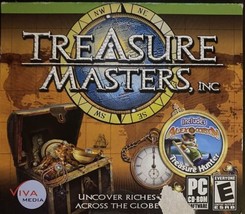 Treasure Masters, Inc. - Hidden Object Puzzle Windows PC Computer Game CD - £2.24 GBP