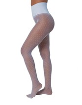 Commando Chic Dot Sheer Tight White - $44.00