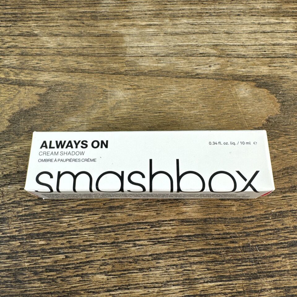 SMASHBOX ALWAYS ON CREAM EYESHADOW EYE SHADOW OLIVE .34 oz / 10 ml - NEW IN BOX - $9.99