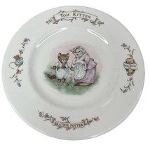 Beatrix Potter Tom Kitten Plate 8&quot; Royal Albert China England - £15.15 GBP