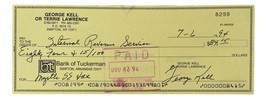 George Kell Detroit Tigers Signed Bank Check #8299 BAS - £53.80 GBP