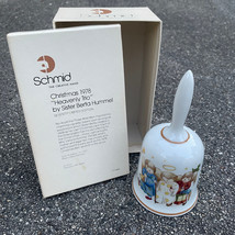 Schmid Christmas 1978 &quot;Heavenly Trio&quot; Bell by Sister Berta Hummel In Box - £10.61 GBP