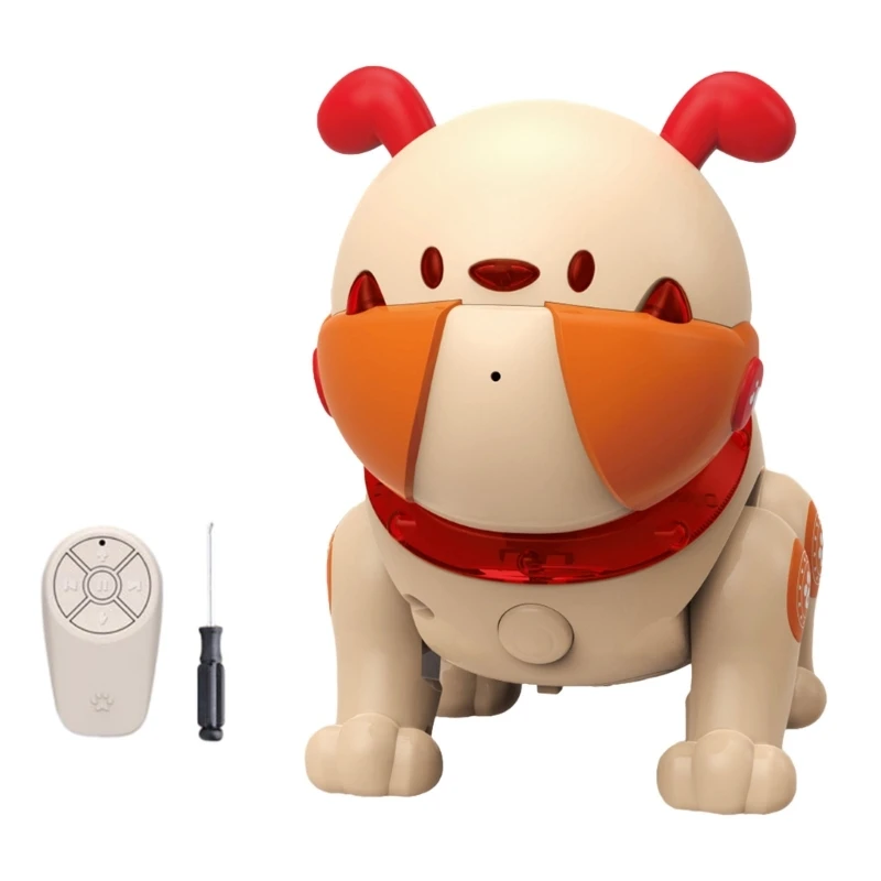 Electric Toy Puppy Dancing Sing and Dancing Toy Robot Remote Control Puppy - £27.29 GBP