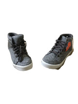 Wonder Nation Boys Casual Athletic High Top Sneakers Shoes Gray Size 2 - £25.81 GBP