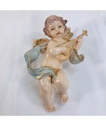 Vintage FONTANINI Depose Italy Cherub Angel Christmas Ornament Mandolin ... - $34.30 CAD