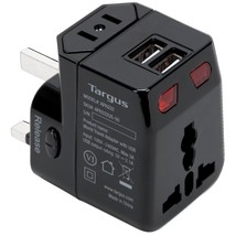 Targus World Travel Power Adapter with Dual USB Charging Ports for Lapto... - ₹3,952.52 INR