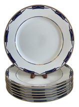 Swid Powell Swag Large 12&quot; Porcelain Charger PlateS Set of 7 - £226.83 GBP