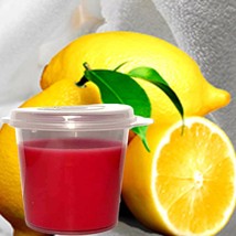 Lemon Fresh Linen Scented Soy Wax Candle Melts Shot Pots, Vegan, Hand Poured - £12.78 GBP+