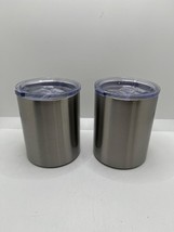2 PACK Double Wall 10 oz Insulated Tumbler, New - $15.99