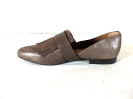 Bass Brown Kilt Leather Slip On Loafers Comfort Shoes Womens 6 M (SW41) - £17.78 GBP
