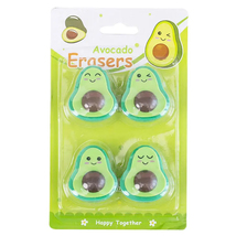 Avocado Fruit Stationery Pencil Erasers for Kids &amp; Toddlers- Pack Of 1 - $10.49